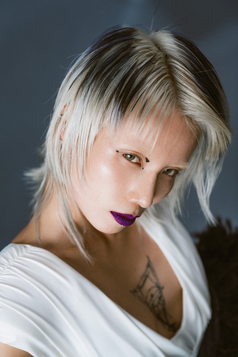 Cool blonde hair colour by SunSun Color